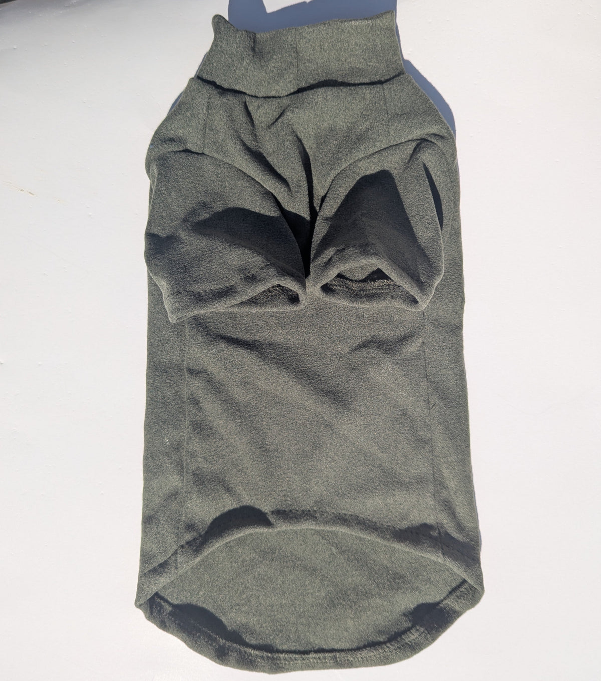 Sphynx Cat Soft Thermal Baselayer Fleece - Olive Green