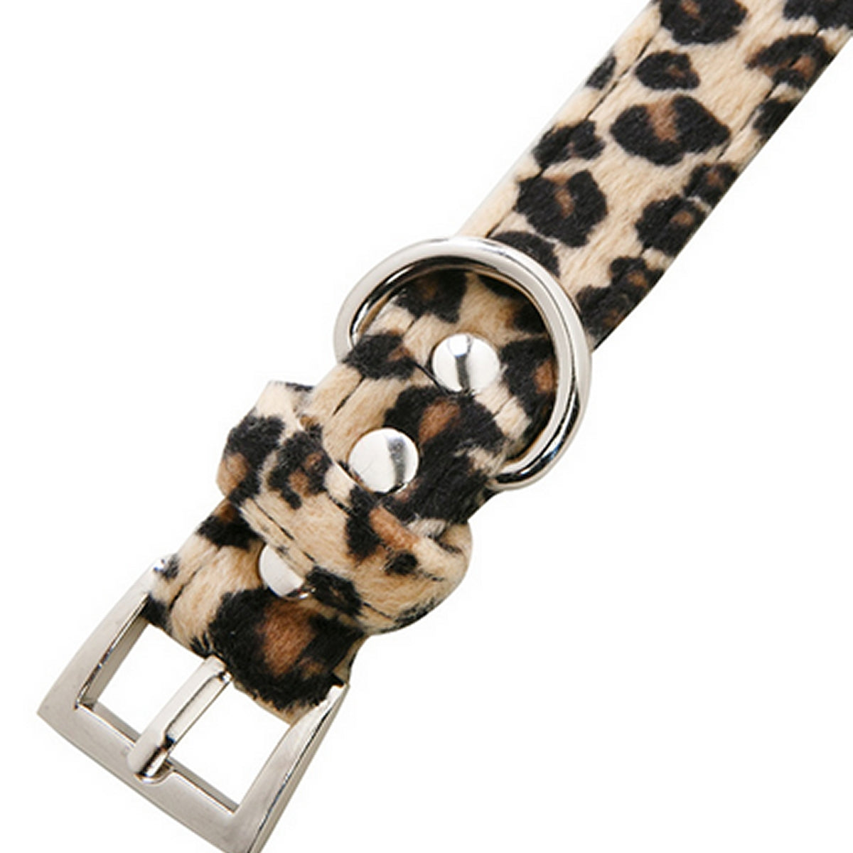 Leopard Print Dog Collar & Lead Sets
