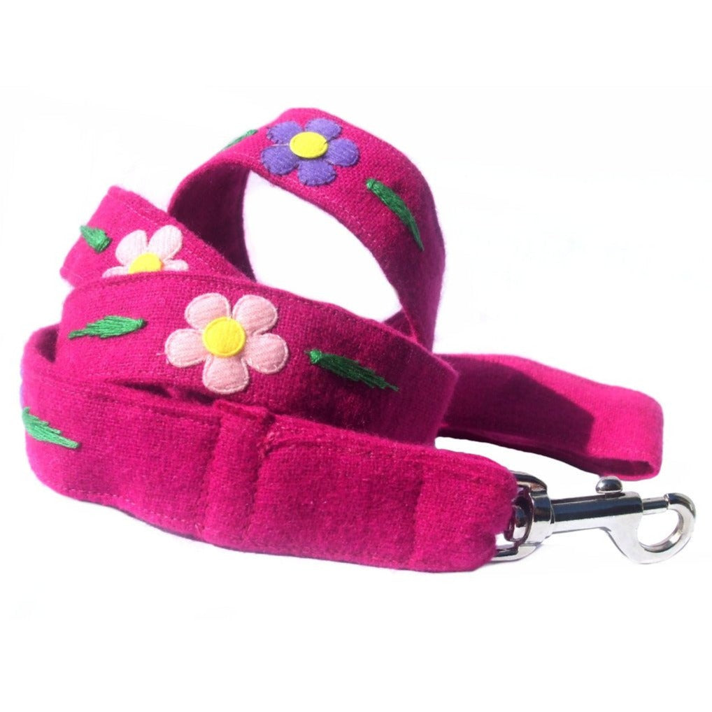 Dog Leads Flower Power Dog Lead by Prediletto - Prince & Princess Designer Petwear