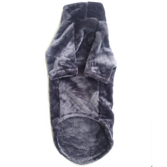 Sphynx Cat Teddy Fleece Wearable Blanket Sweater Jumper - Grey