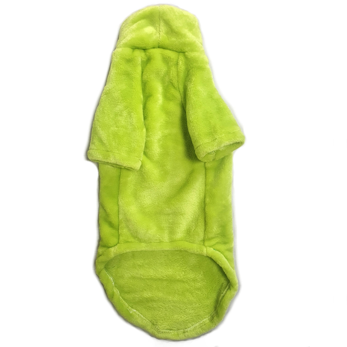 Sphynx Cat Teddy Fleece Wearable Blanket Sweater Jumper - Lime
