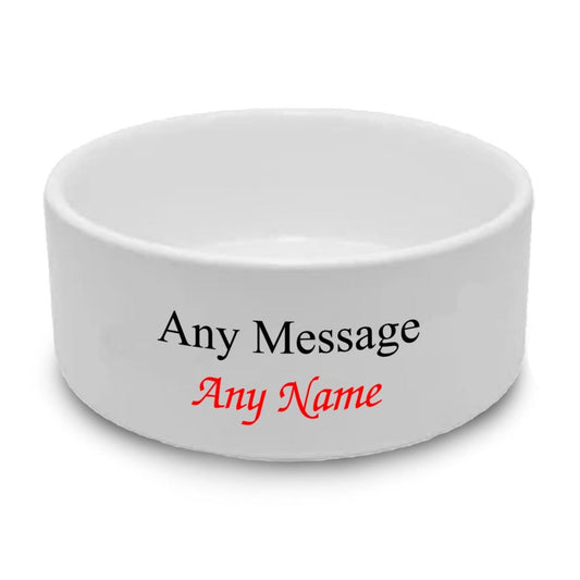 Personalised Small Pet Bowl Image 1
