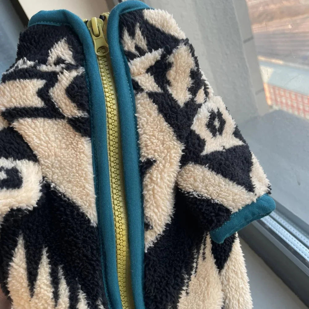 The Heir Sphynx Cat Zip-up Fleece Jacket