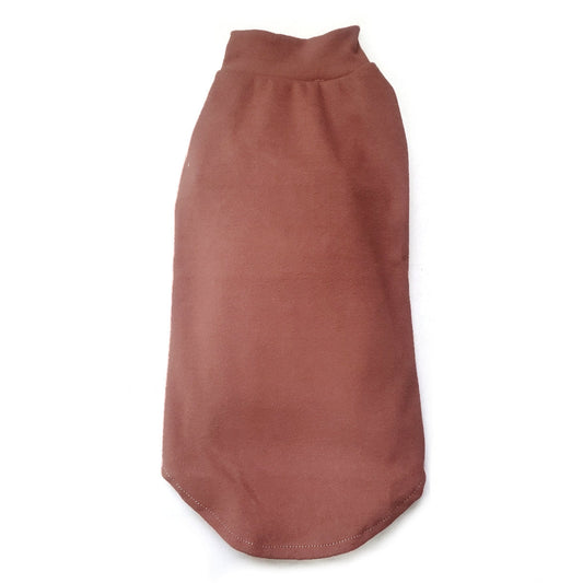 Sphynx Cat Soft Thermal Baselayer Fleece - Cocoa