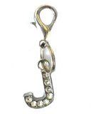 A-Z Crystal Letter Pet Dog Cat Collar Charms