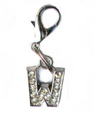 A-Z Crystal Letter Pet Dog Cat Collar Charms