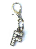 A-Z Crystal Letter Pet Dog Cat Collar Charms