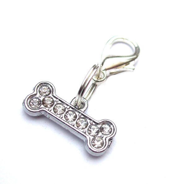 Small Bone Pet Dog Charm