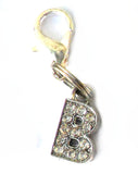 A-Z Crystal Letter Pet Dog Cat Collar Charms