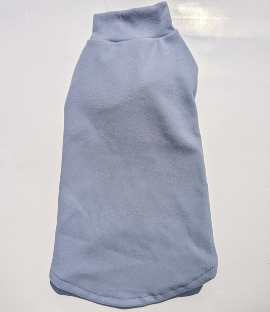 Sphynx Cat Soft Thermal Baselayer Fleece - Lilac Sky