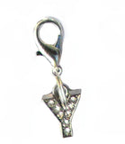 A-Z Crystal Letter Pet Dog Cat Collar Charms