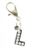 A-Z Crystal Letter Pet Dog Cat Collar Charms