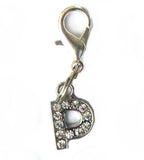 A-Z Crystal Letter Pet Dog Cat Collar Charms