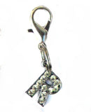 A-Z Crystal Letter Pet Dog Cat Collar Charms