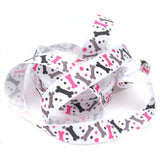 Bones / Pawprint Grosgrain Ribbon