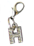A-Z Crystal Letter Pet Dog Cat Collar Charms