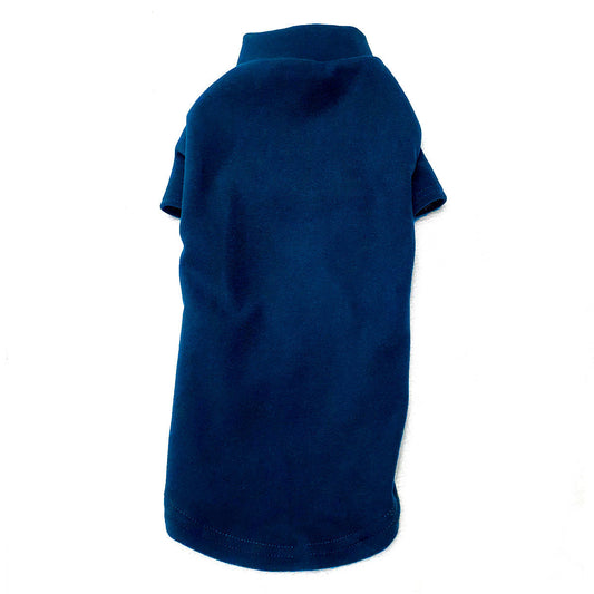 Sphynx Cat Soft Thermal Baselayer Fleece - Navy Blue