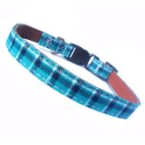 Collars Adjustable Fabric Dog Collars Green - Prince & Princess Designer Petwear 