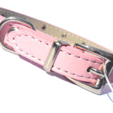 Dog Collar & Lead Sets Baby Rhinestone Dog Collar & Lead Set - Pink - Prince & Princess Designer Petwear 