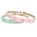 Dog Collars Baby Rhinestone Dog Collars - Prince & Princess Designer Petwear 