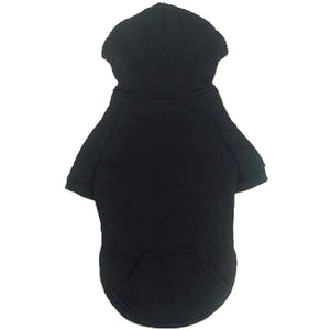 Cat Clothes NEW SIZES Cat Hoody - Black - Prince & Princess Designer Petwear 