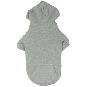 Cat Clothes NEW SIZES Cat Hoody - Grey - Prince & Princess Designer Petwear 