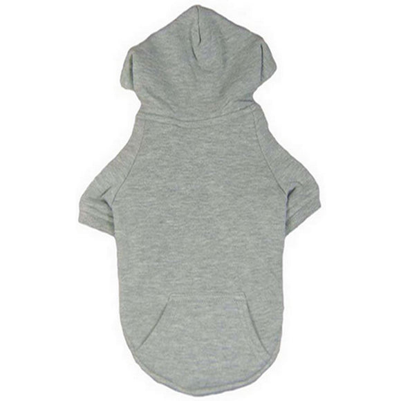 Cat Clothes NEW SIZES Cat Hoody - Grey - Prince & Princess Designer Petwear 