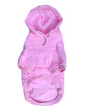 Cat Clothes NEW SIZES Cat Hoody - Pink - Prince & Princess Designer Petwear 