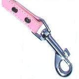 Dog Collar & Lead Sets 2-Row Dog Collar Lead Set - Baby Pink - Prince & Princess Designer Petwear 