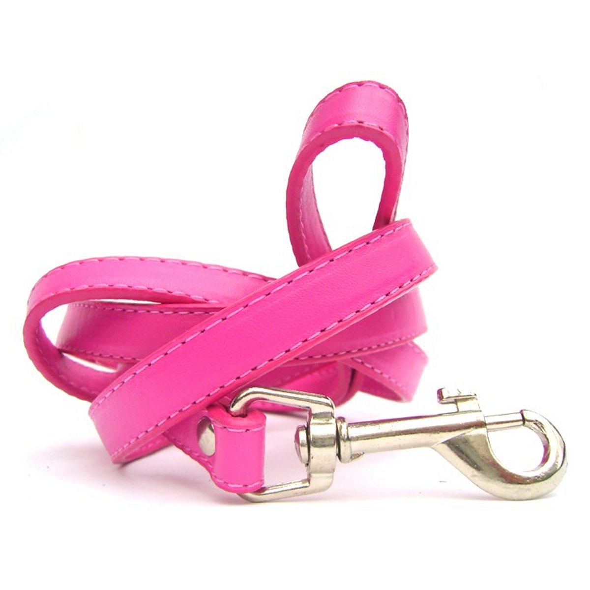 Dog Collar & Lead Sets 2-Row Dog Collar Lead Set - Hot Pink - Prince & Princess Designer Petwear 