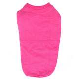 Cat Clothes Cat T-shirt - Deep Pink - Prince & Princess Designer Petwear 