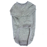 Cat Clothes Cat T-Shirt - Grey Marl - Prince & Princess Designer Petwear 