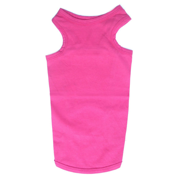 Cat Clothes Cat Vest Top - Pink - Prince & Princess Designer Petwear 