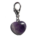 Charms Pet Gemstone Crystal Heart Charms - Prince & Princess Designer Petwear 