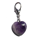 Charms Pet Gemstone Crystal Heart Charms - Prince & Princess Designer Petwear 