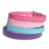 Dog Collars Kensington Plain Dog Collars - Prince & Princess Designer Petwear 