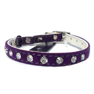 Cat Collars Majestic Crystal Cat Collar - Prince & Princess Designer Petwear 