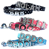 Cat Collars Personalised Name Cat Collar - Prince & Princess Designer Petwear 