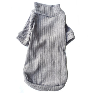 Sphynx Cat Ribbed Stretch Knit - Grey