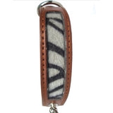 Dog Collars Safari Zebra Print Dog Collar - Prince & Princess Designer Petwear 