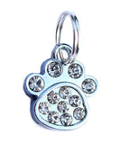 Charms Small Rhinestone Paw Pet Charm - Prince & Princess Designer Petwear 