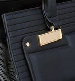 Luggage Black Smart Pet Carrier - Prince & Princess Designer Petwear 