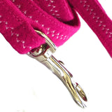 Dog Leads Fuchsia Heart Dog Lead by Prediletto - Prince & Princess Designer Petwear 