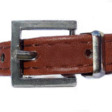 Dog Collars Brown Studded Dog Collars - Prince & Princess Designer Petwear 
