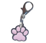 Enamel Paw Cat Collar Charms