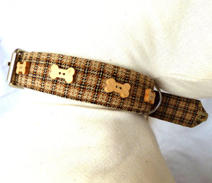 Dog Leads Tweed Dog Lead by Prediletto - Prince & Princess Designer Petwear 